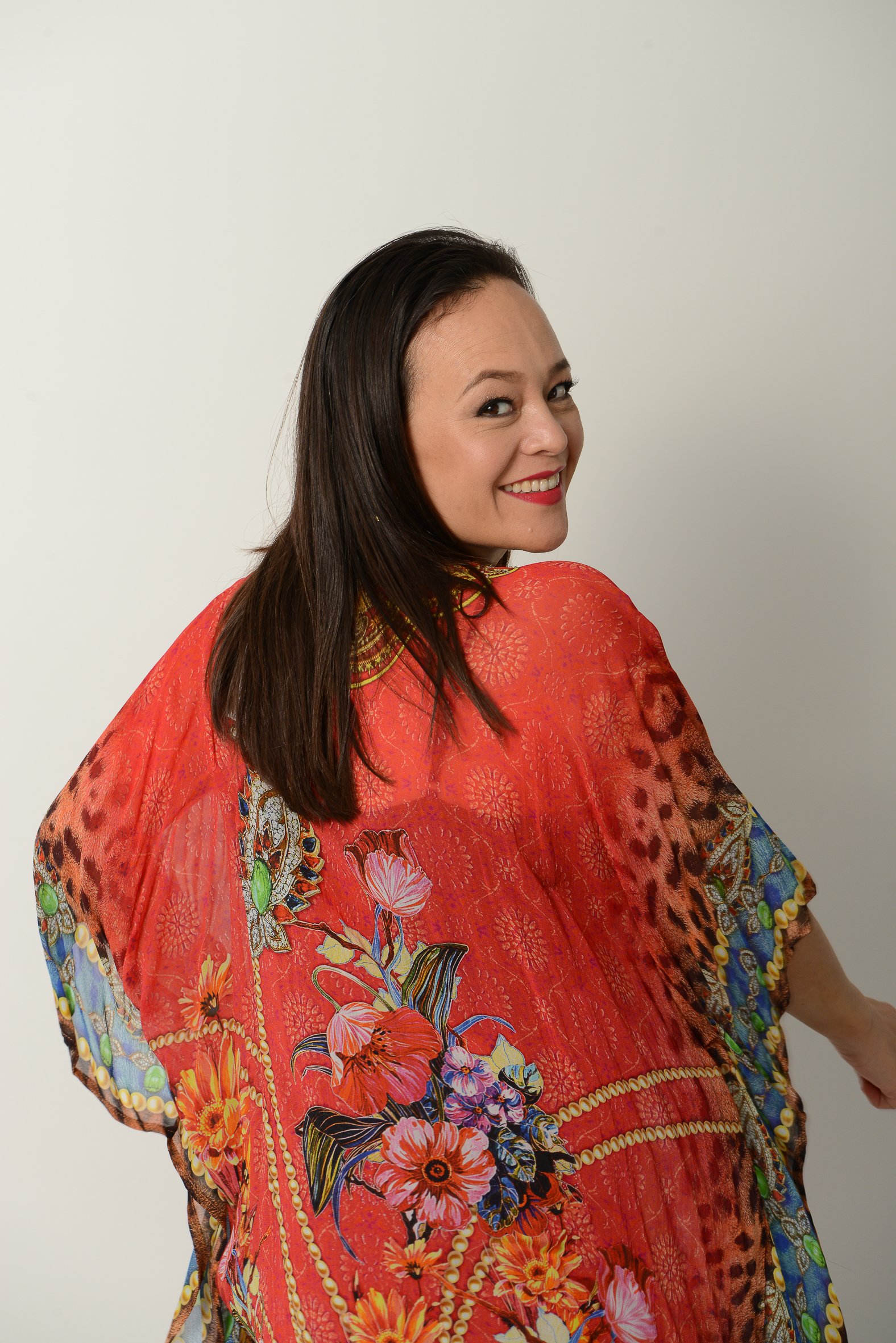 Ruby Peacock Kaftan | Glamtanz Kaftans Australia